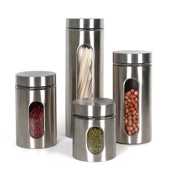 Set di contenitori per condimenti, bottiglie per salse, spezie, saliere e macinapepe Esg14506
