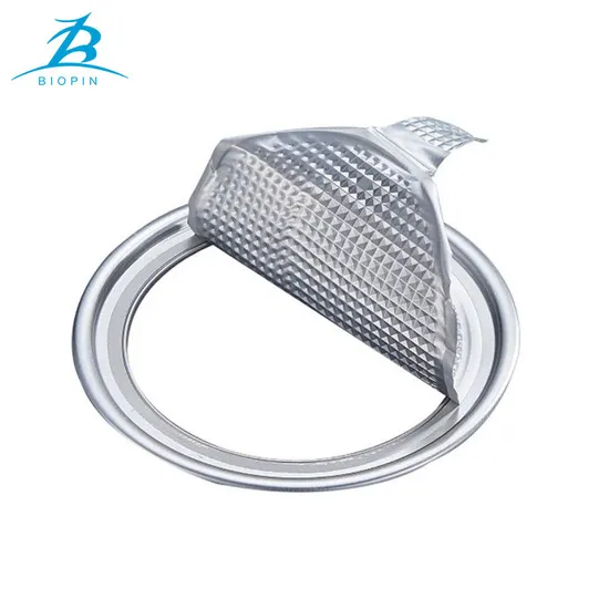 Coperchio staccabile Eoe in alluminio stampato personalizzato, diametro interno 211#65 mm, per sigillare lattine di plastica