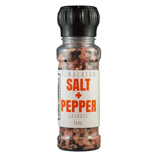 Mini macina spezie portatile da 200 ml, macina sale e pepe in plastica per bottiglie di plastica