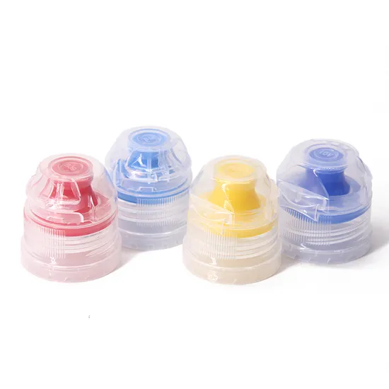 Coperchi per bottiglie in plastica resistente di alta qualità con comoda chiusura a scatto