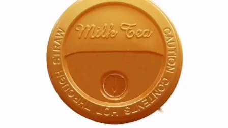 Coperchio per tazza monouso in plastica PS per bevande al caffè (da 4 oz a 22 oz)