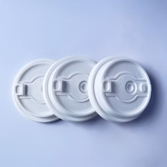 Coperchi monouso in plastica per carta PET PS PP con coperchio a cupola in vendita calda per bicchieri